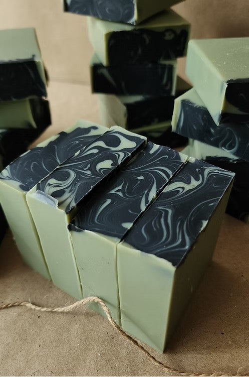 Eucalyptus+Glacial Clay+Tea Tree Oil+ Charcoal Powder