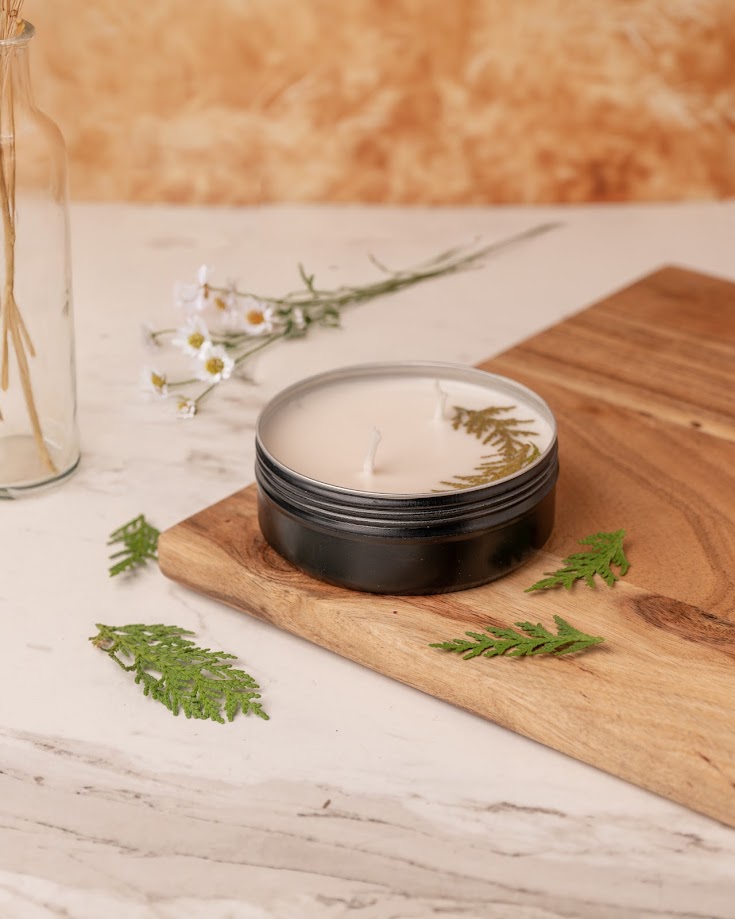 Spa Day Revival Tin Candle