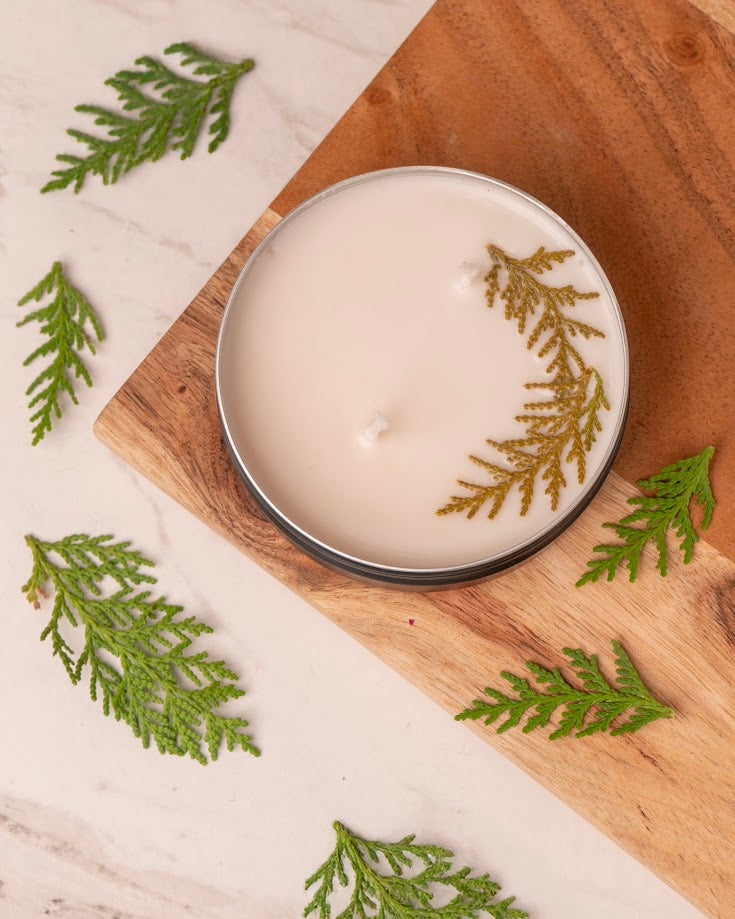 Spa Day Revival Tin Candle