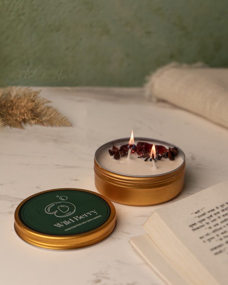 Wild Berry Tin Candle
