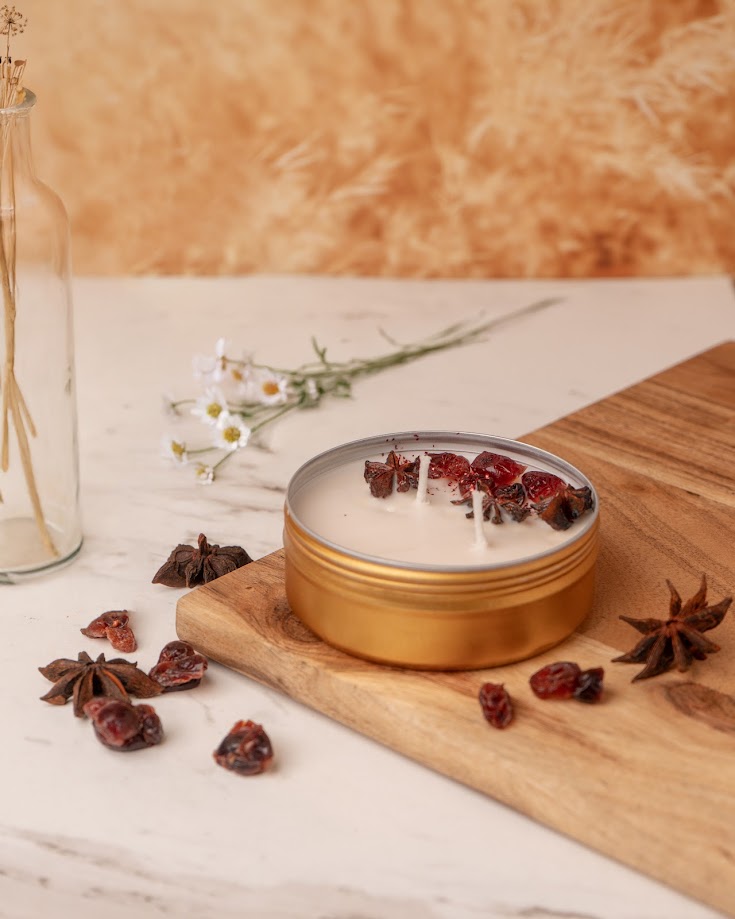 Wild Berry Tin Candle