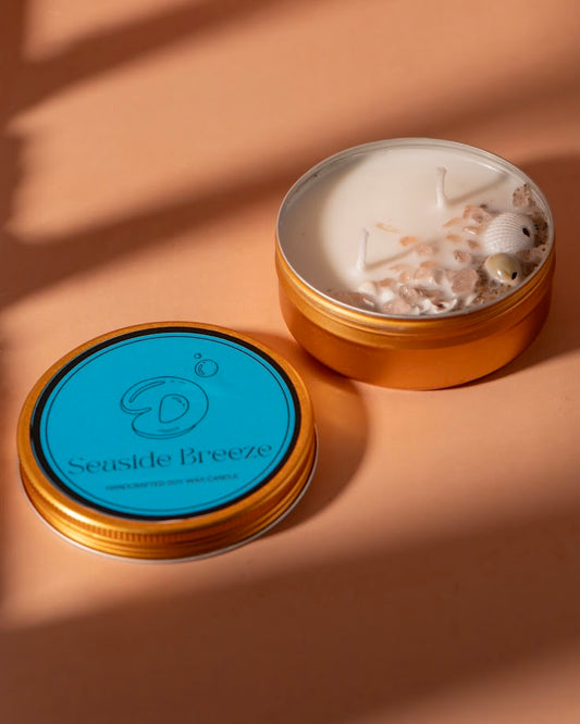 Seaside Breeze Tin Candle